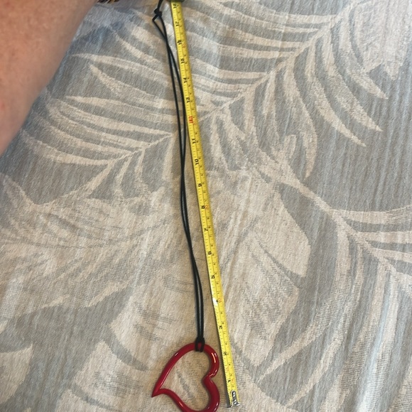 Venetian glass heart pendant - bought IN Venice Italy - Picture 4 of 4